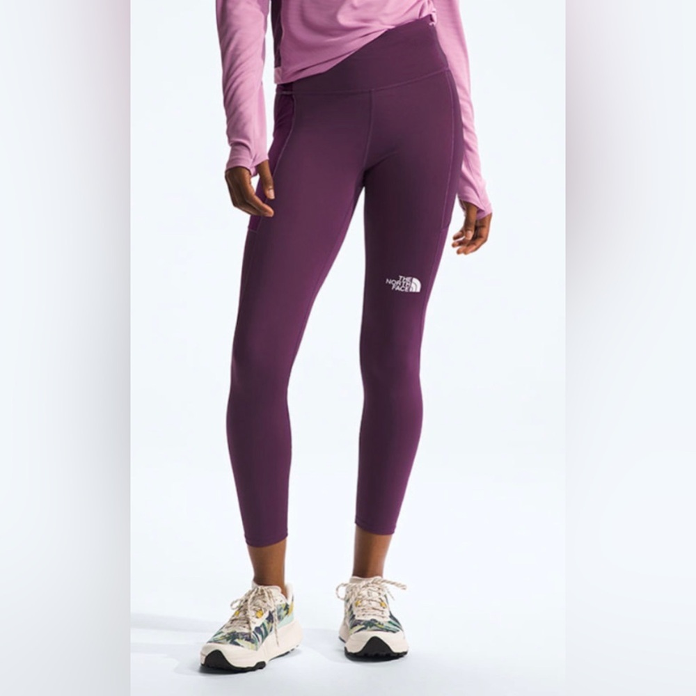 The North Face Leggings Burgundy small